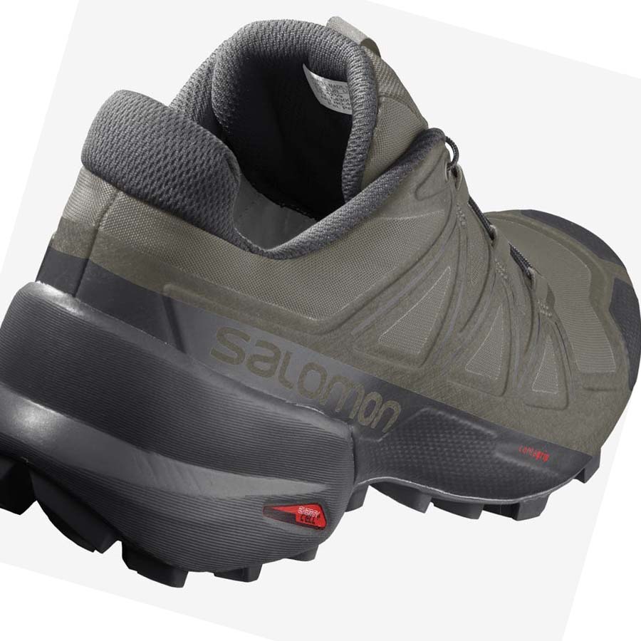 Tenis Para Trail Running Salomon SPEEDCROSS 5 Hombre Verde Oliva | MX 3515AHK